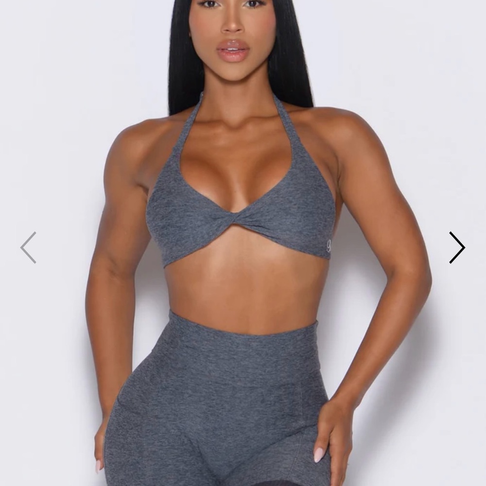 Bombshell Sportswear Gray Tank Top